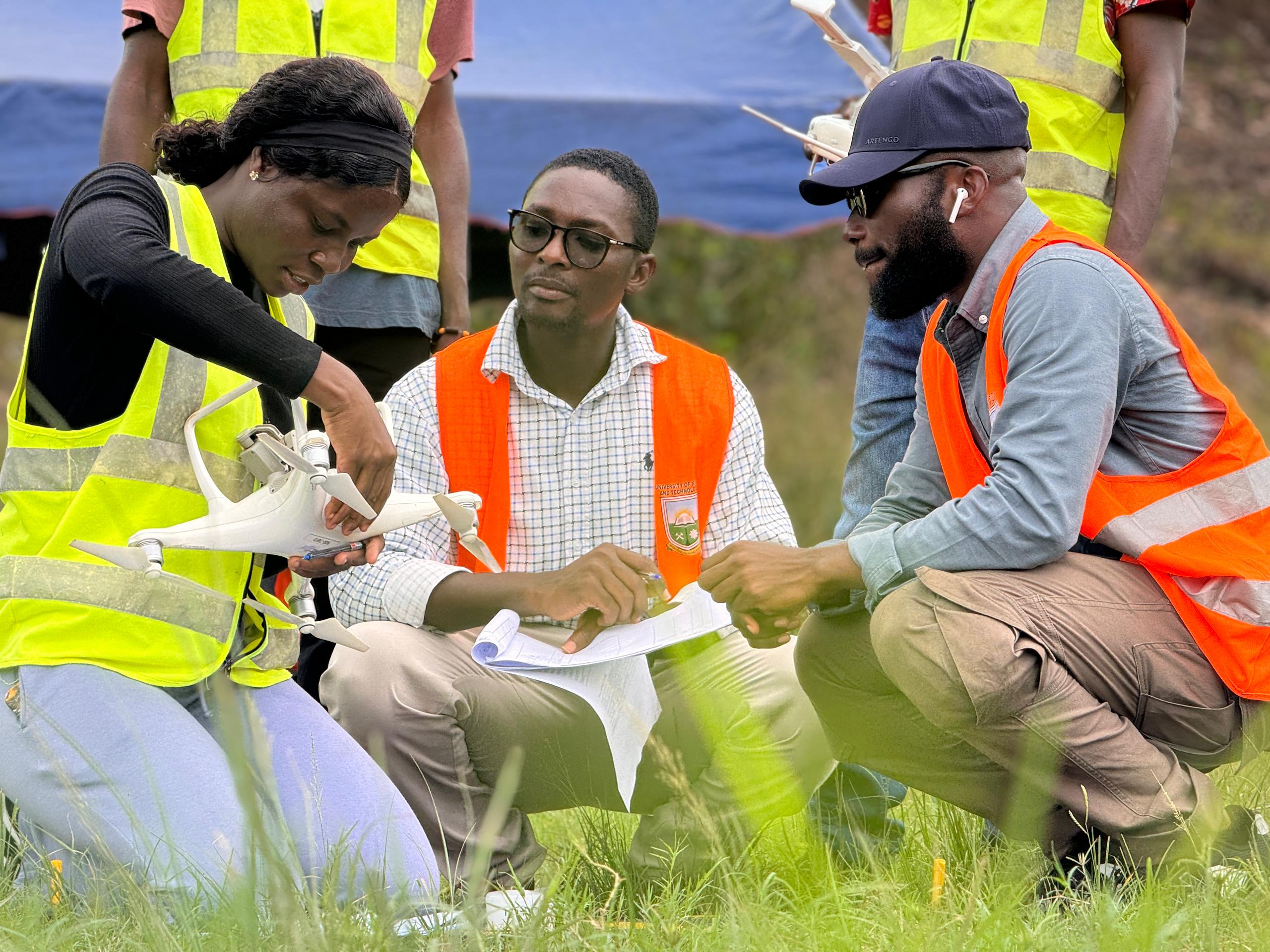 Minerals-Commission-Trains-Staff-on-Drone-Piloting-at-Paa-Grant-University-of-Mines-and-Technology-(UMaT)